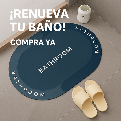 Alfombras de baño de secado rápido