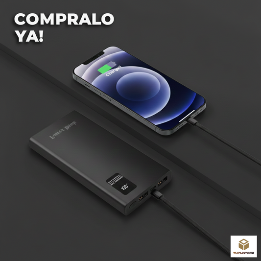 El cargador portátil que te salva siempre